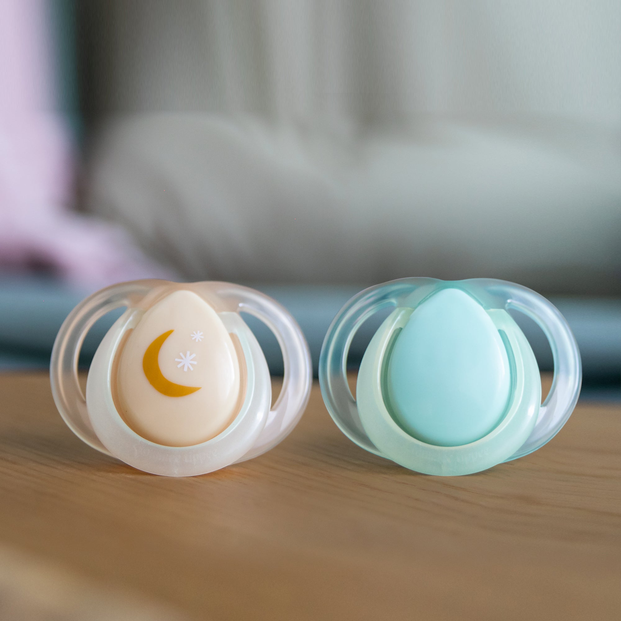 Night Time Soother 2-PK Tommee Tippee 0-6M - 433380