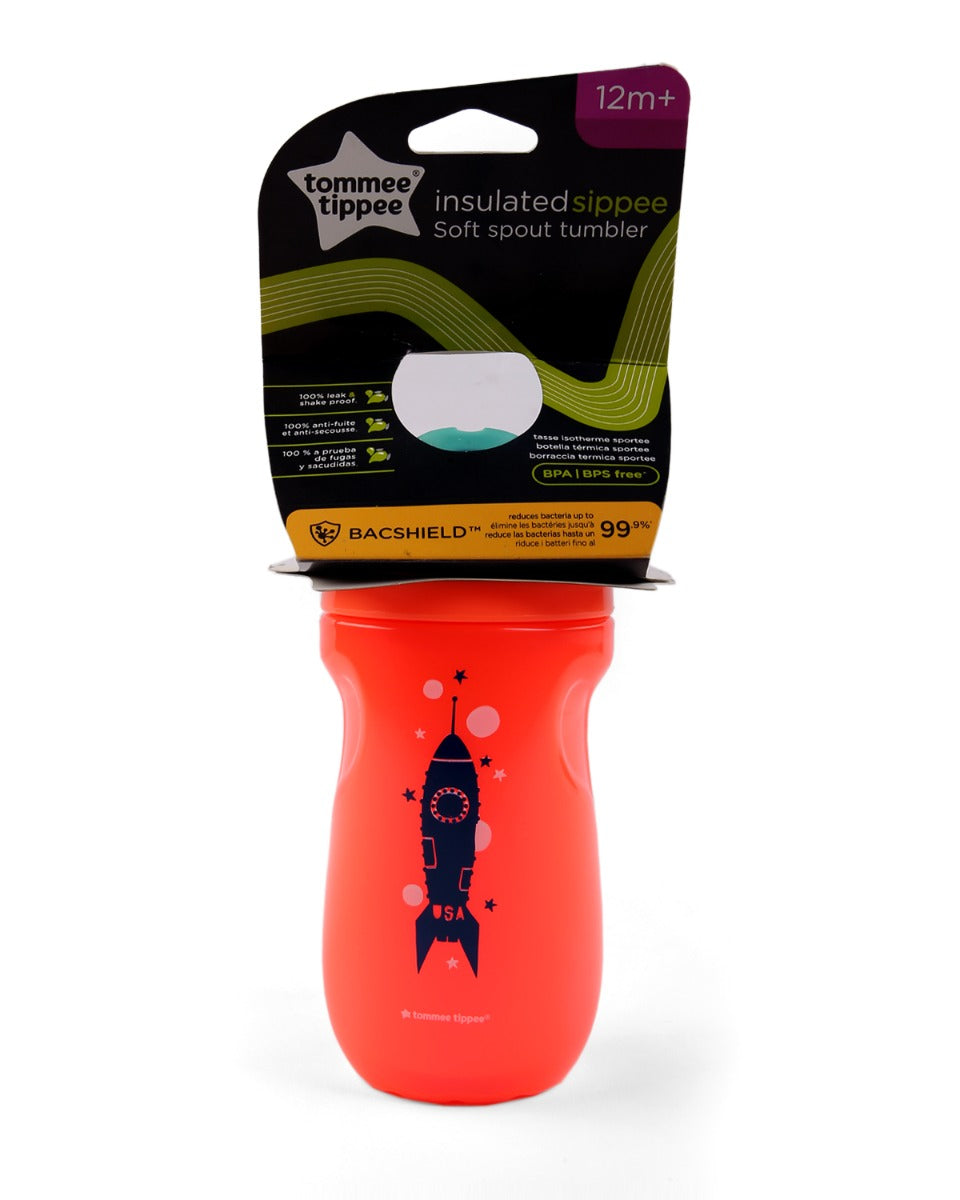 Insulated Sippee Timbler Orange Tommee Tippee 9OZ - 549225