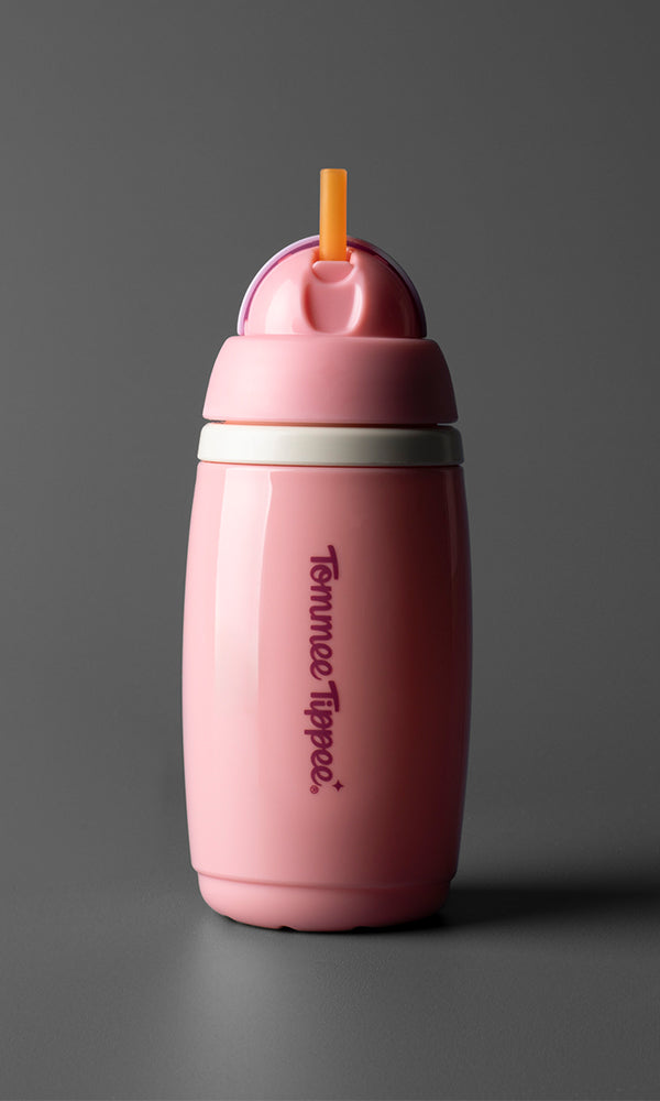 Insulated Sporty Spout & Straw Cup Pink - 448017