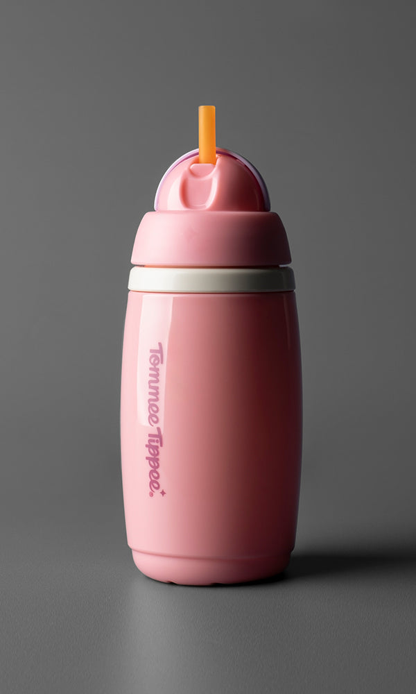 Insulated Sporty Spout & Straw Cup Pink - 448017