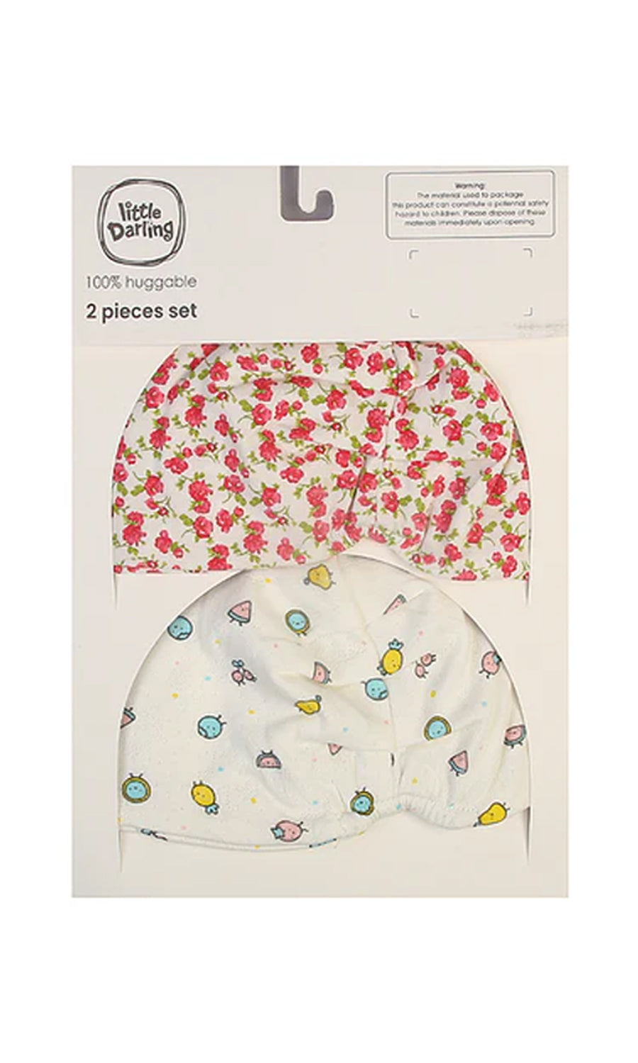 Girls Cap Pack Of 2 - 0291219