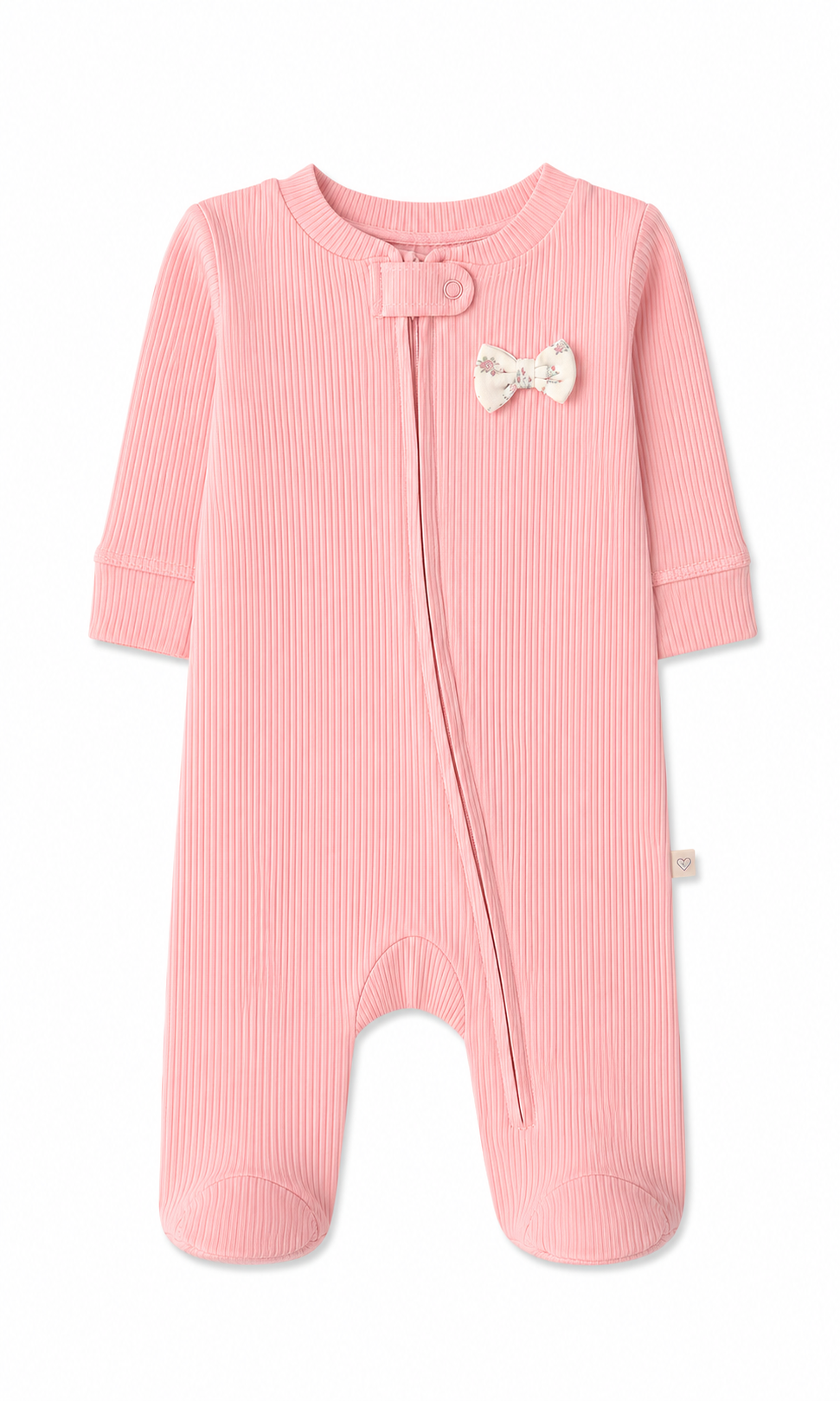 Baby Girls Romper Pack of 2 Pink Cream Floral Print