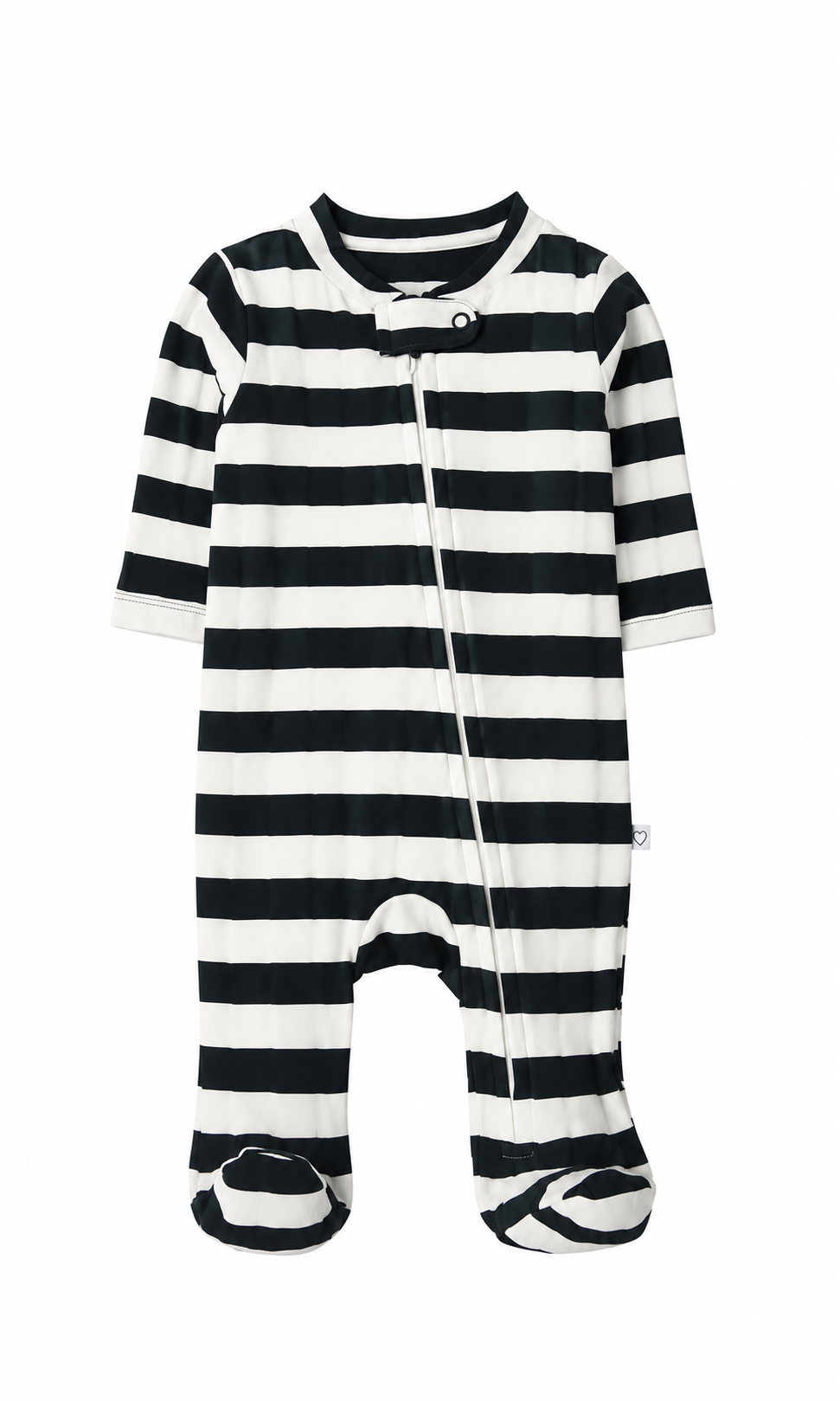 Baby Romper Pack of 2 Mustard Bear Print & Black White Striped