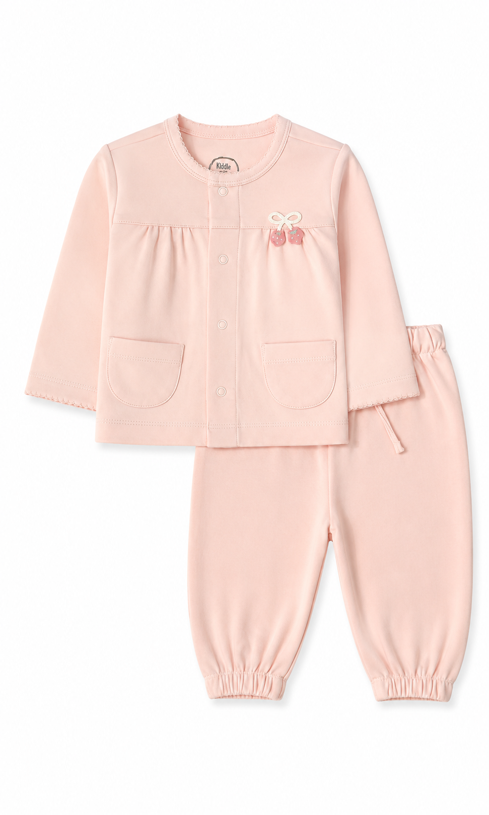 Baby Night Suit Bow Detail