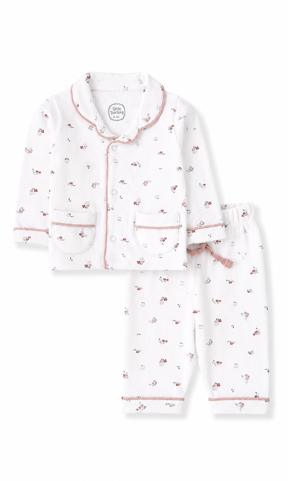 Baby Night Suit Floral Print