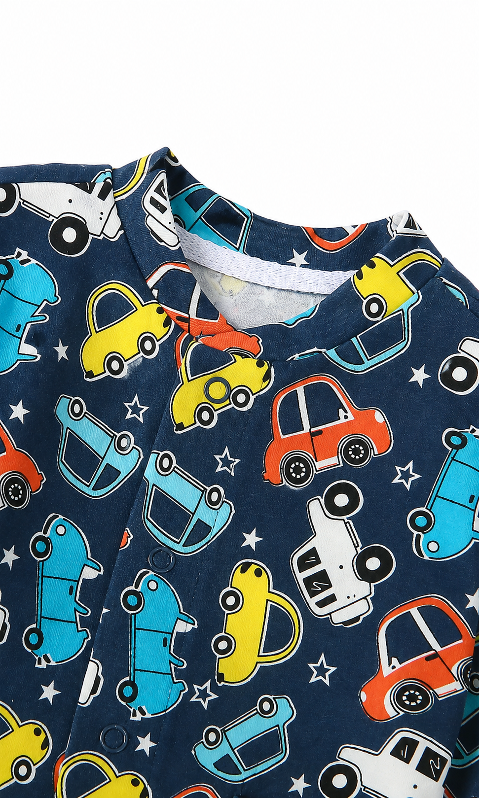 Baby Night Suit Cars Print