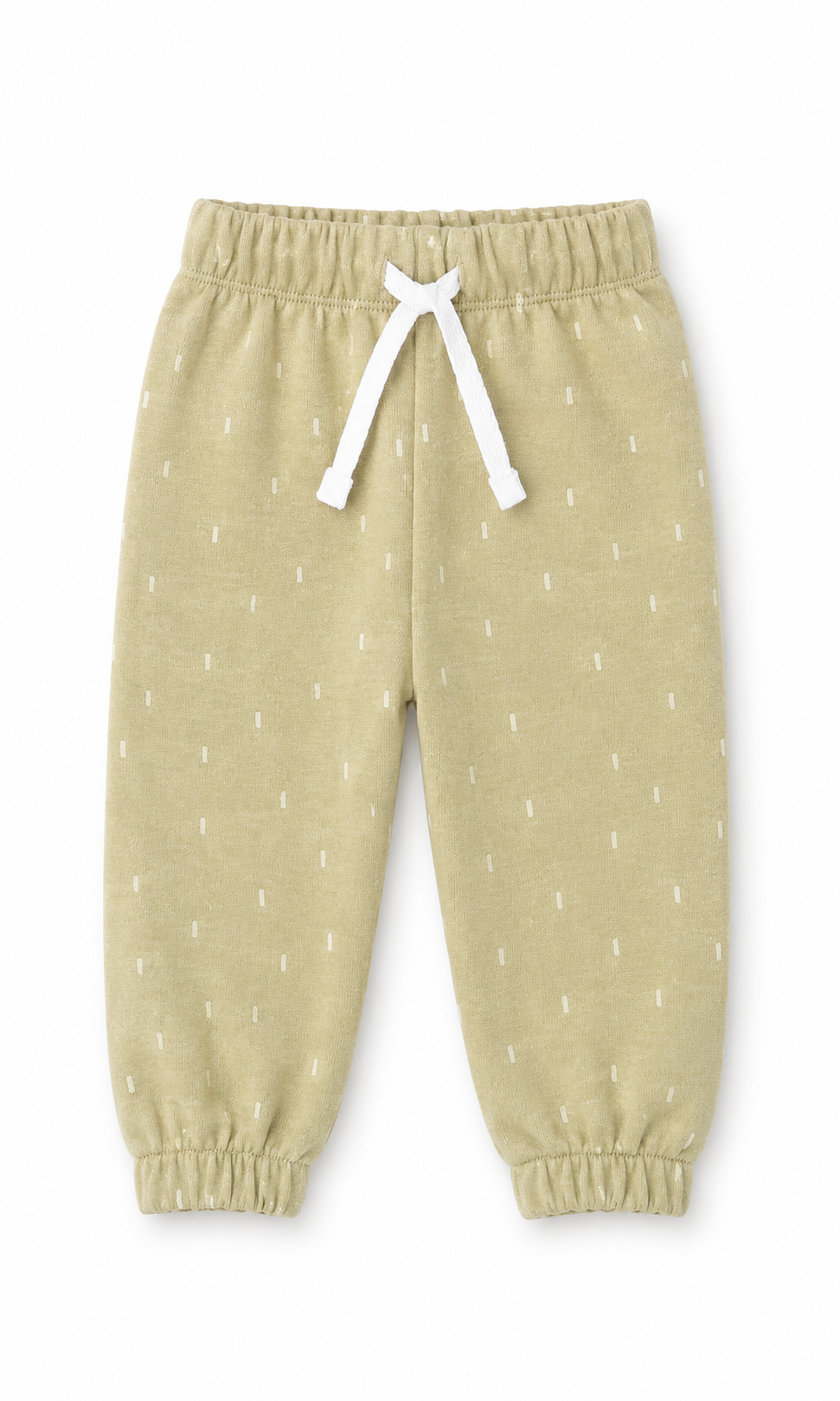 Baby Gift Set Sage Green Elephant Print 6 Piece Newborn Set