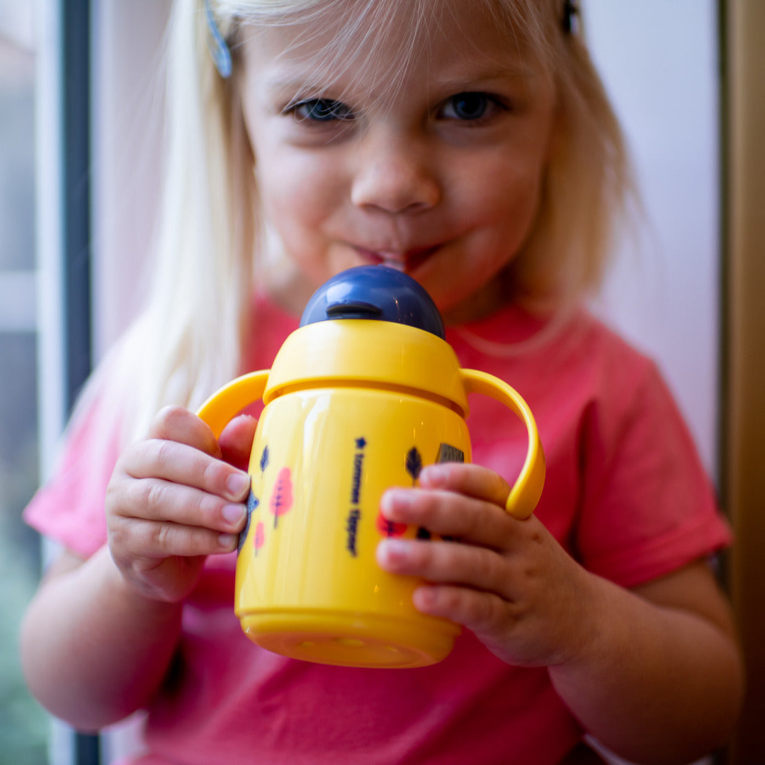TRNR Straw Cup AL IL Yellow 1X Tommee Tippee 300ML - 447831