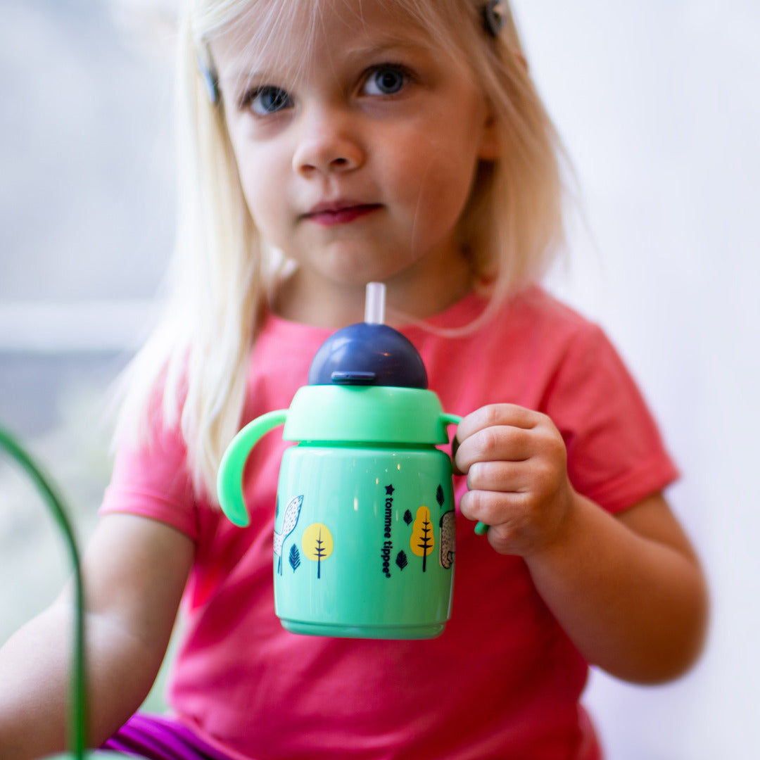 TRNR Straw Cup AL IL Green 1X Tommee Tippee 300ML - 447830