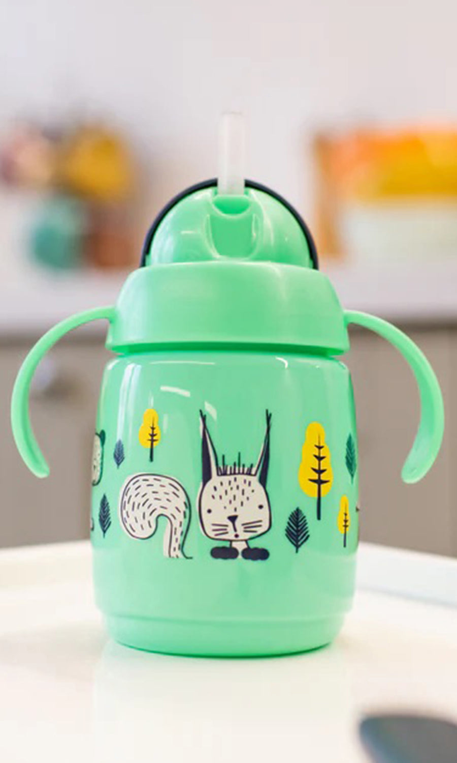 TRNR Straw Cup AL IL Green 1X Tommee Tippee 300ML - 447830