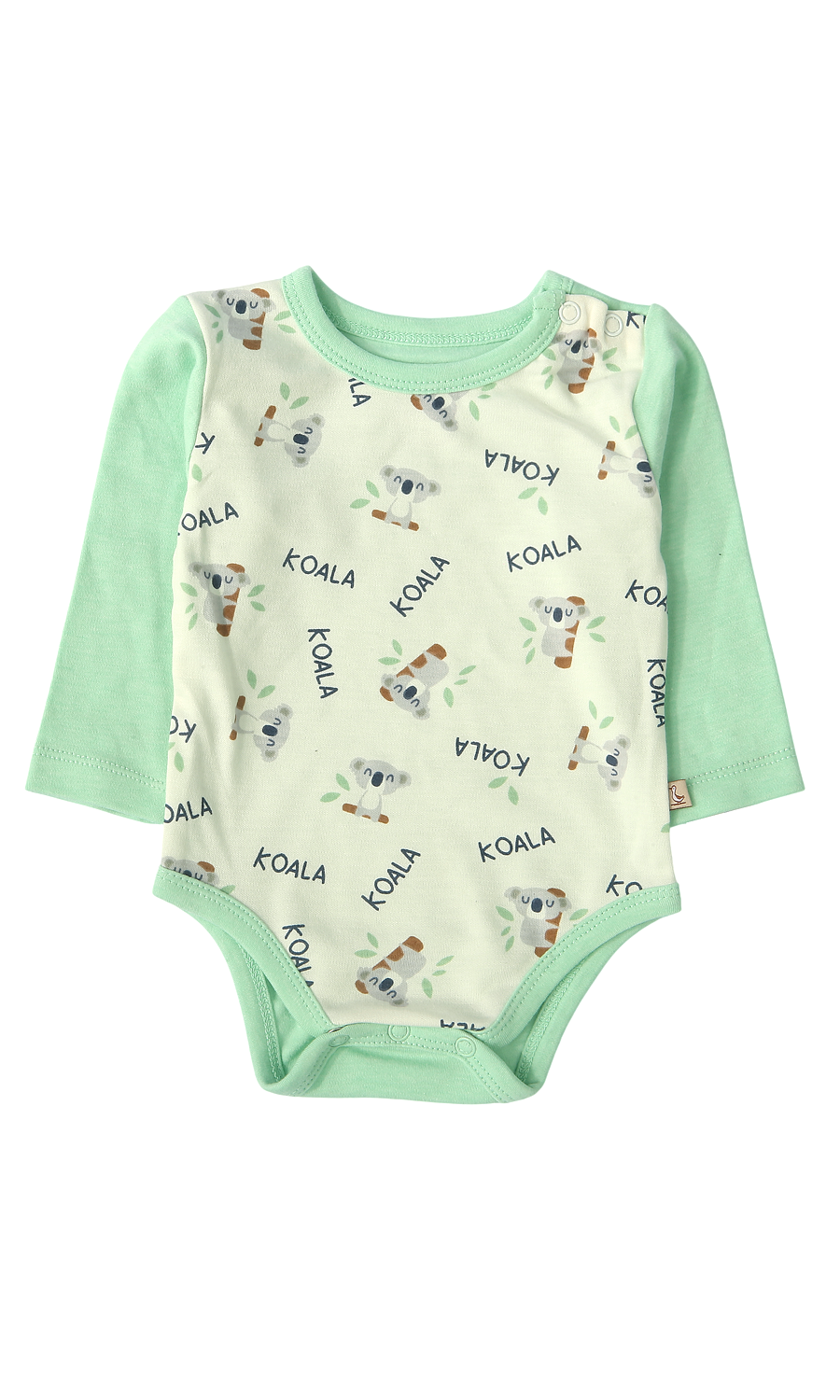 Baby Boys 3-Piece Suit Mint Green Koala Print