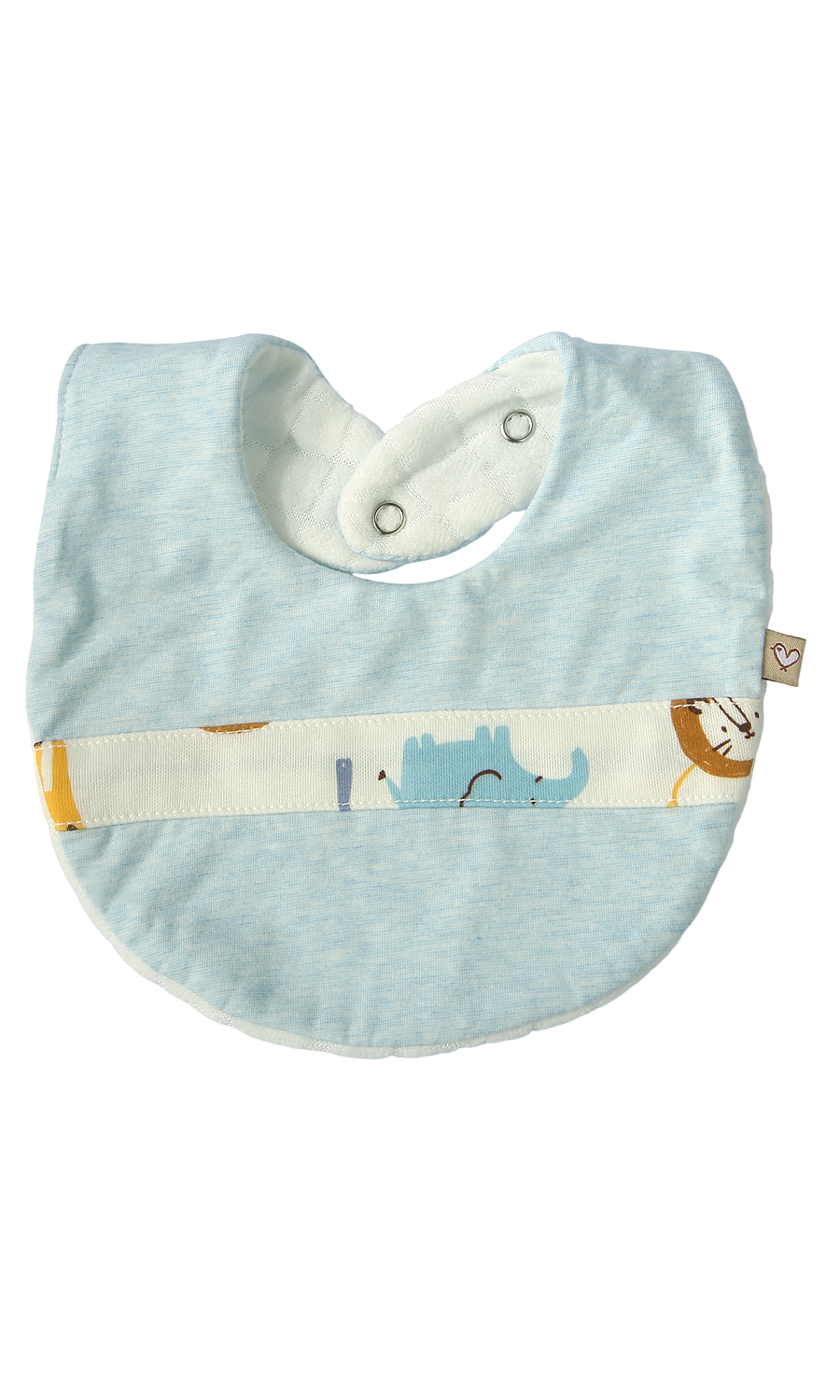 Baby Boys 5-Piece Gift Set Sky Blue Safari Animal Print