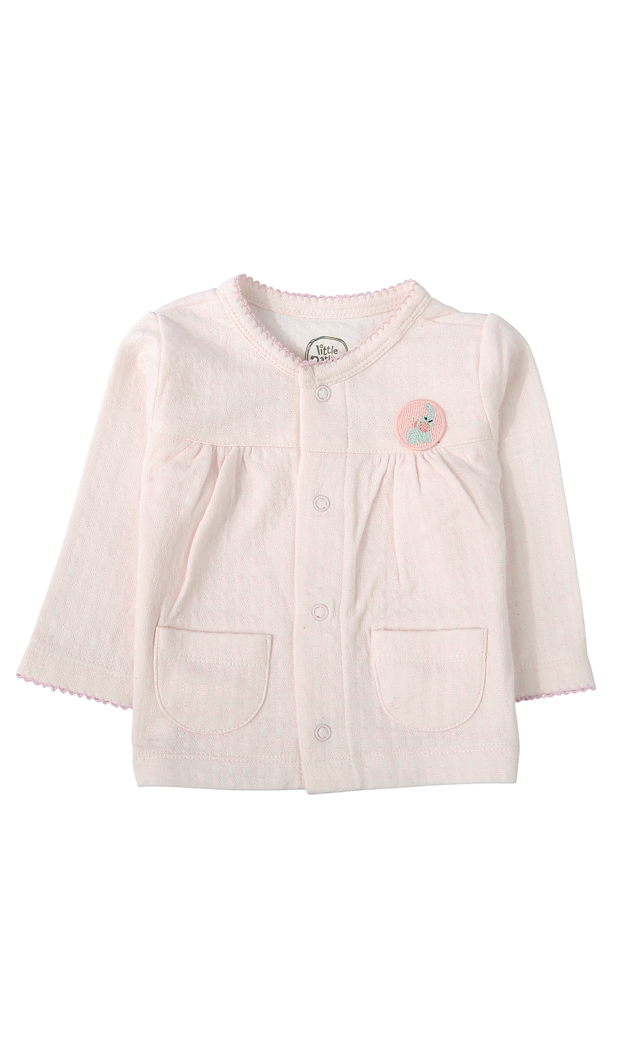 Baby Girls 6-Piece Gift Set Cream Floral Badge