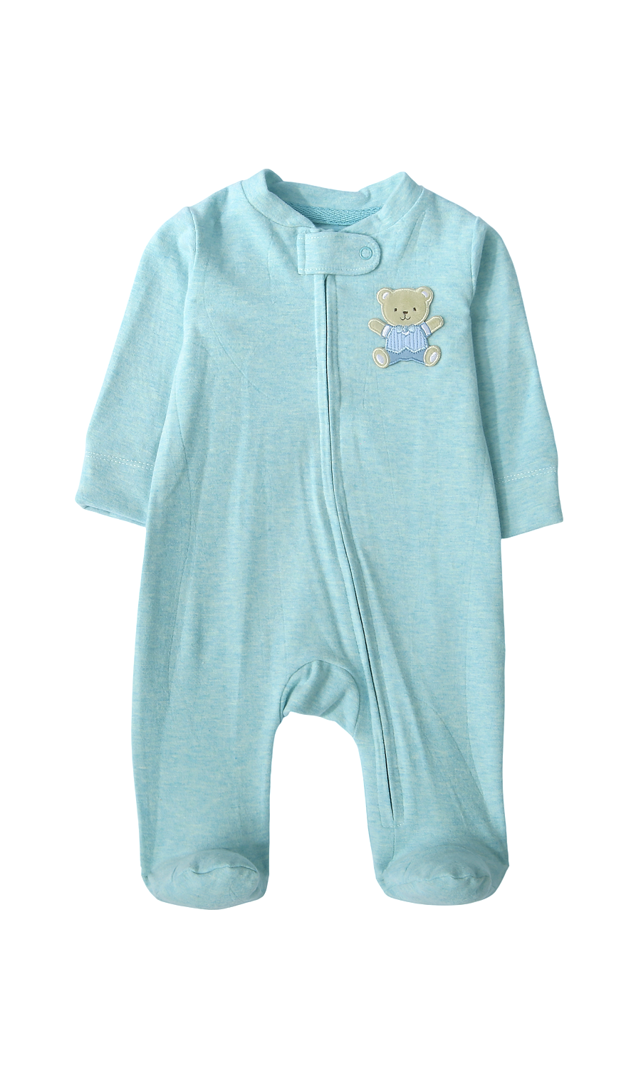 Baby Girls 6-Piece Gift Set Mint Green Teddy Bear