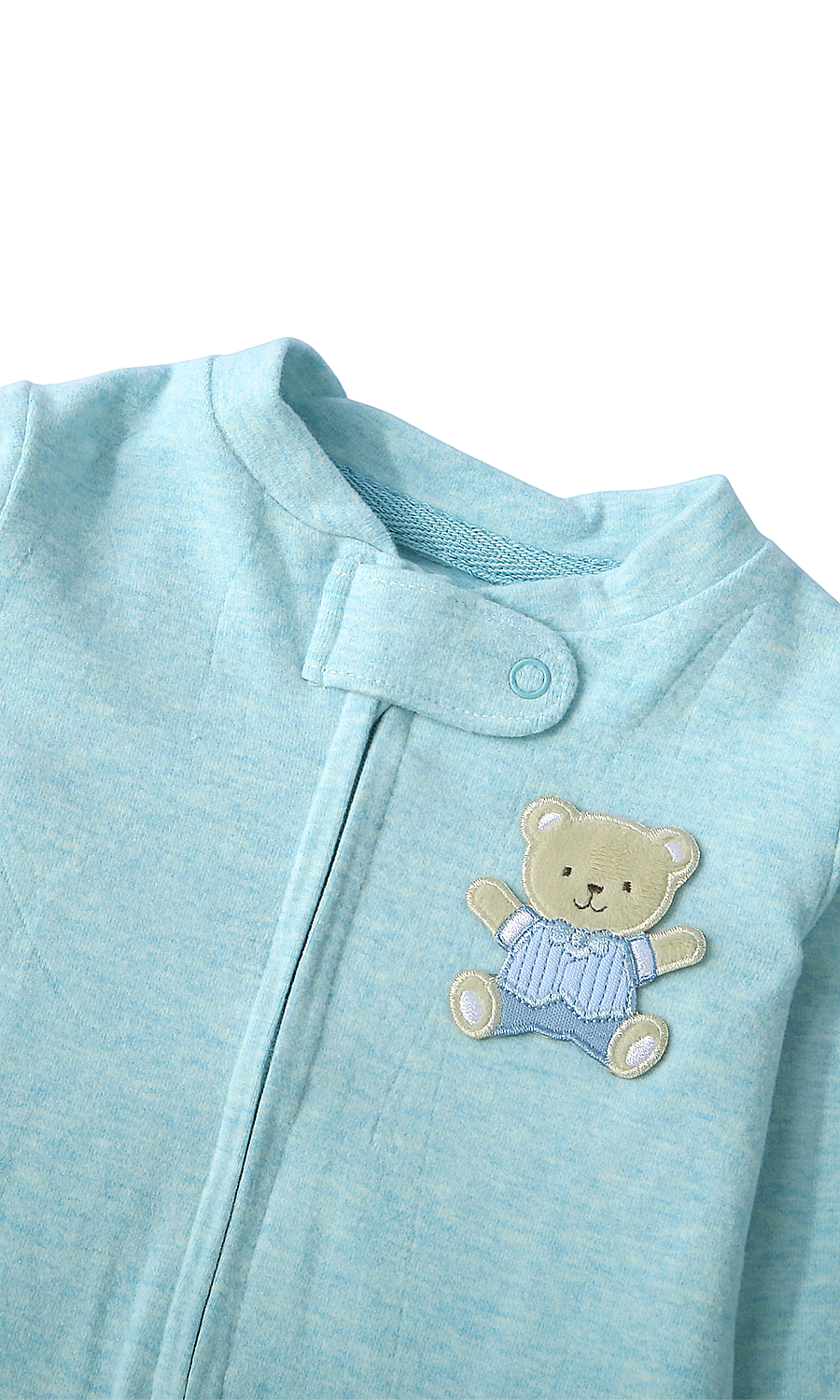 Baby Girls 6-Piece Gift Set Mint Green Teddy Bear