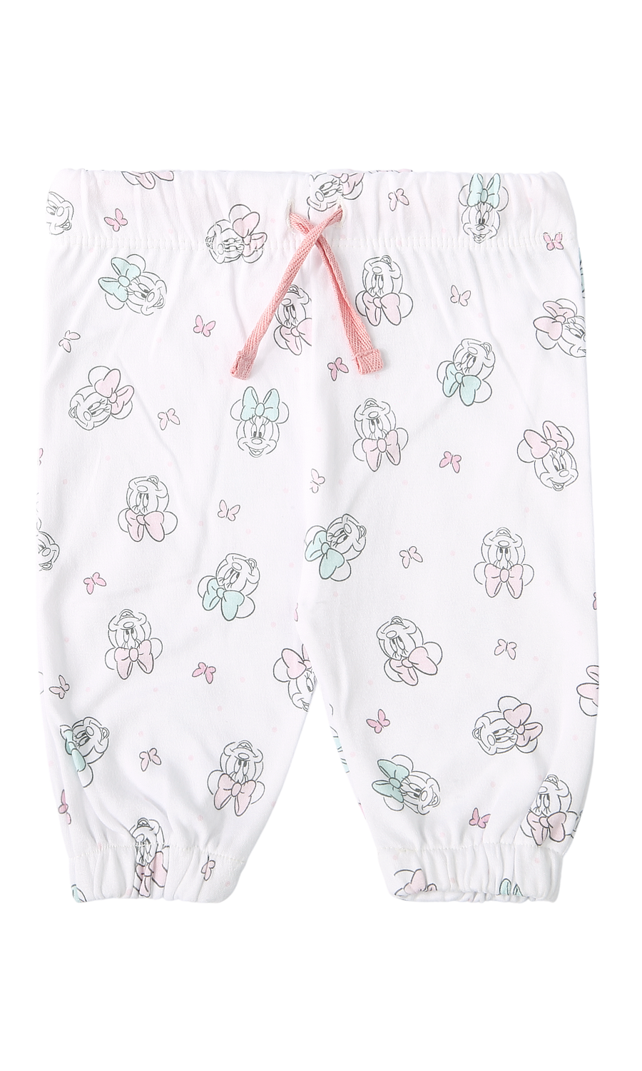 Baby Girls 7-Piece Gift Set Blush Pink Ribbed & White Puppy Floral Print Newborn Layette