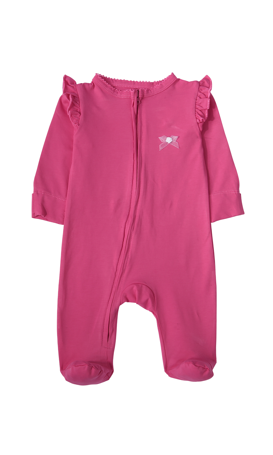 Baby Girls Footed Romper Pack of 2 Pink
