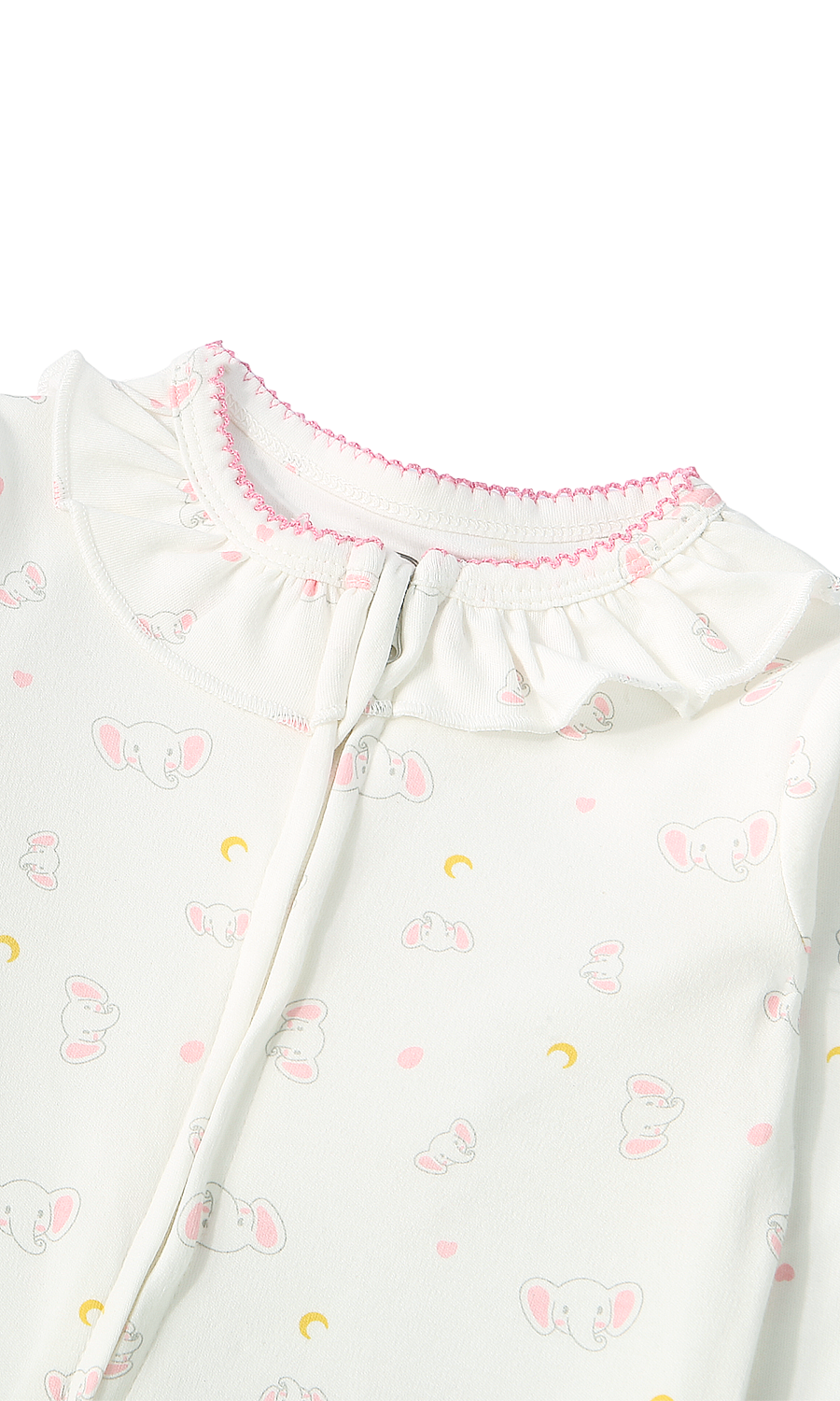 Baby Girls Footed Romper Pack of 2 Pink