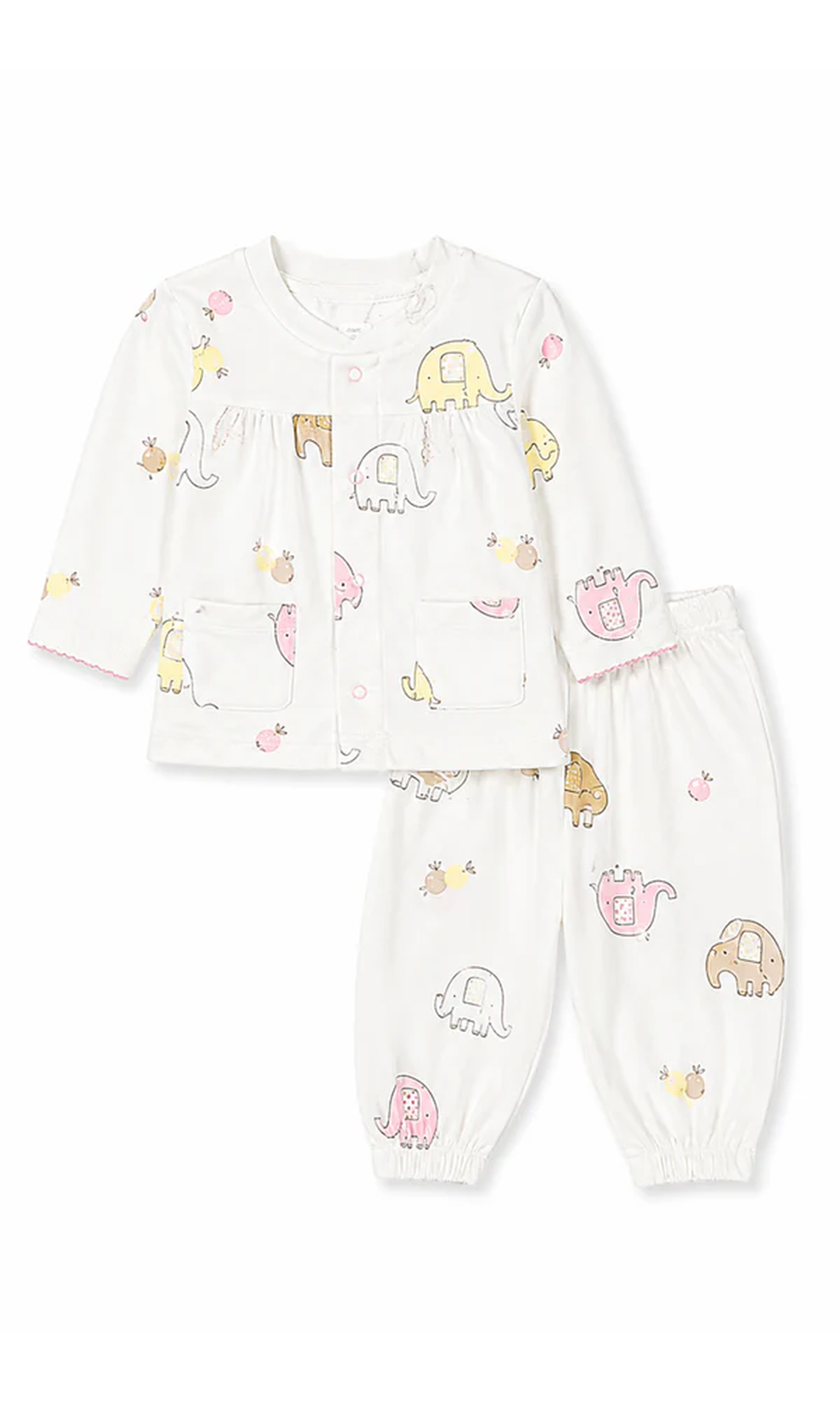 Baby Night Suit Elepant Print