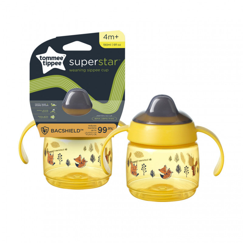 1X Wean Sippee AL IL Yellow Tommee Tippee 190ML - 447827