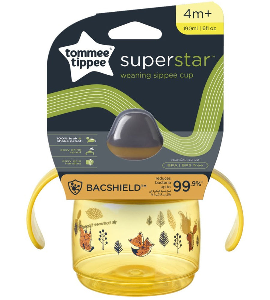 1X Wean Sippee AL IL Yellow Tommee Tippee 190ML - 447827
