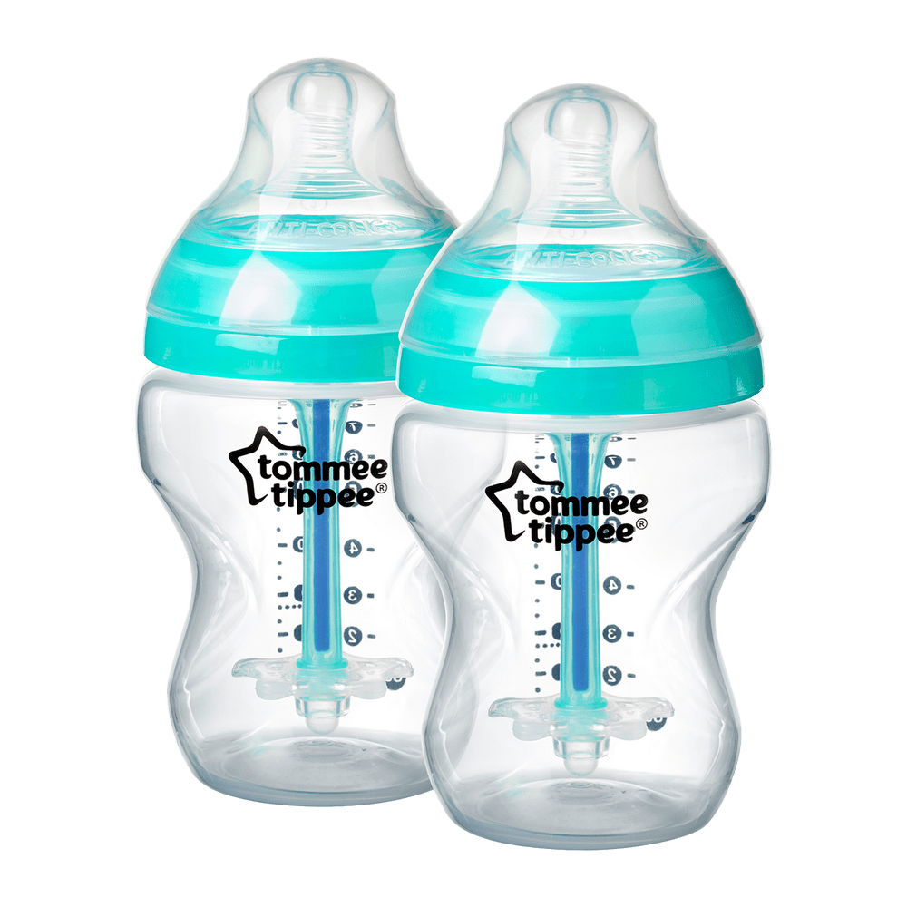 260ML/9OZ 2-PK Adv Anti Colic Bottle Tommee Tippee 422525