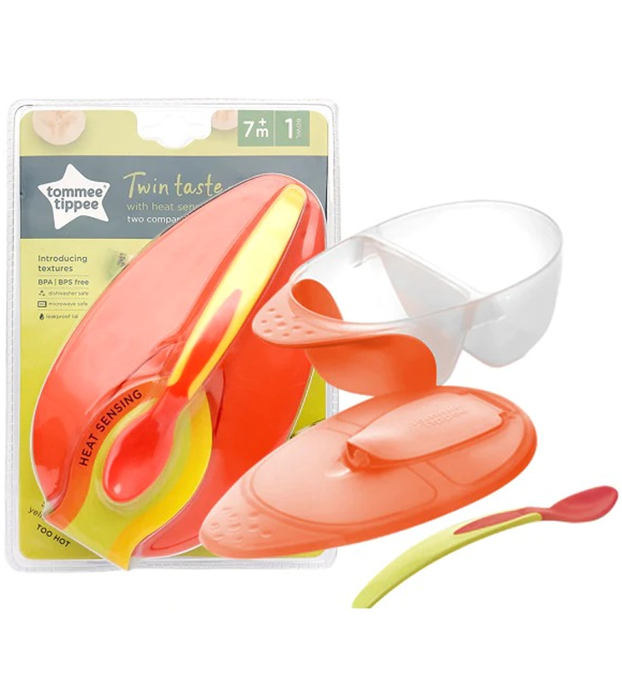 Bowl Twin Taste Set Tommee Tippee 430204