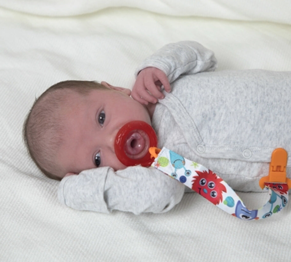 Natural Flex Cherry Pacifier - 0-6M -RED