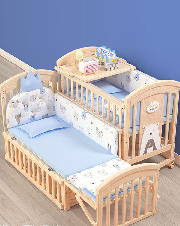 Mom Squad Baby Cot (Natural) WBB 707 (0265512)