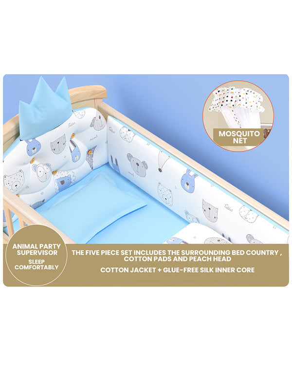 Mom Squad Baby Cot (White) WBB 707 (0265513)