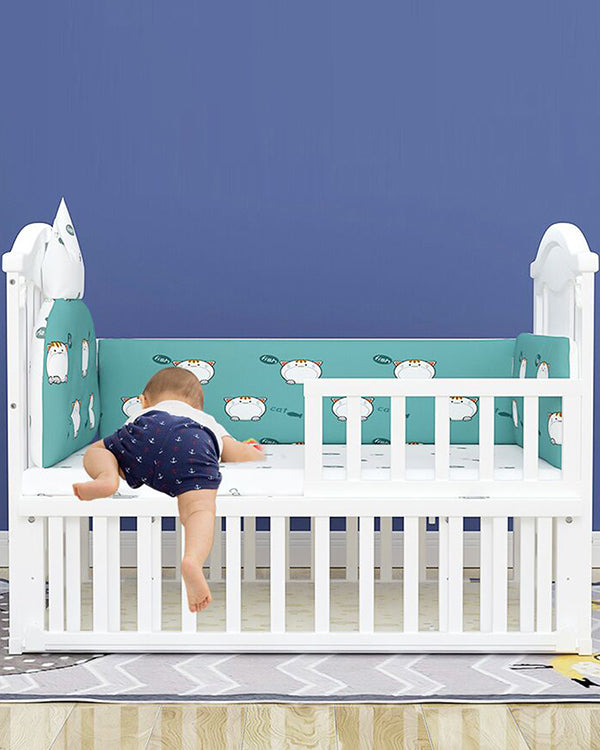 Mom Squad Baby Cot (White) WBB 707 (0265513)