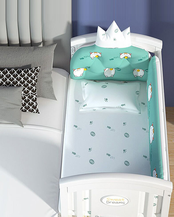 Mom Squad Baby Cot (White) WBB 707 (0265513)