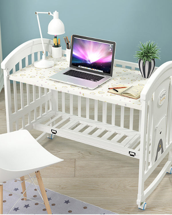 Mom Squad Baby Cot (White) WBB 707 (0265513)