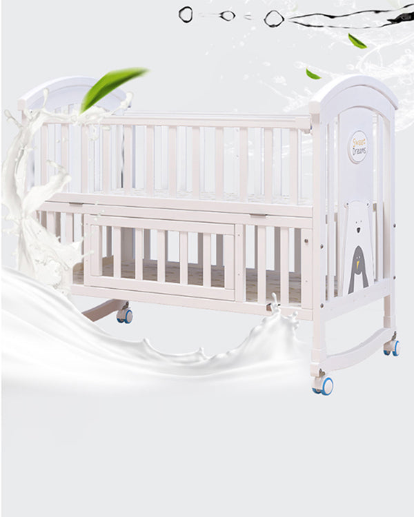 Mom Squad Baby Cot (White) WBB 707 (0265513)