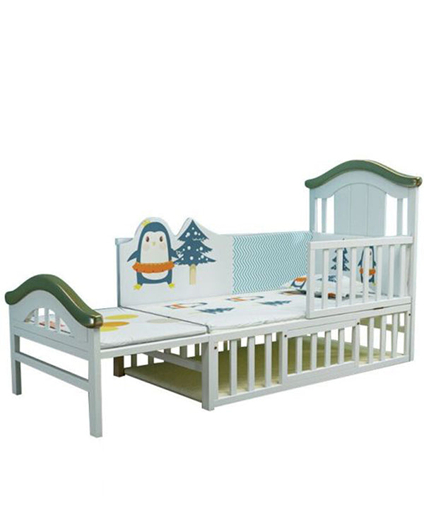 Mom Squad Baby Cot (White) WBB 716 (0242599)