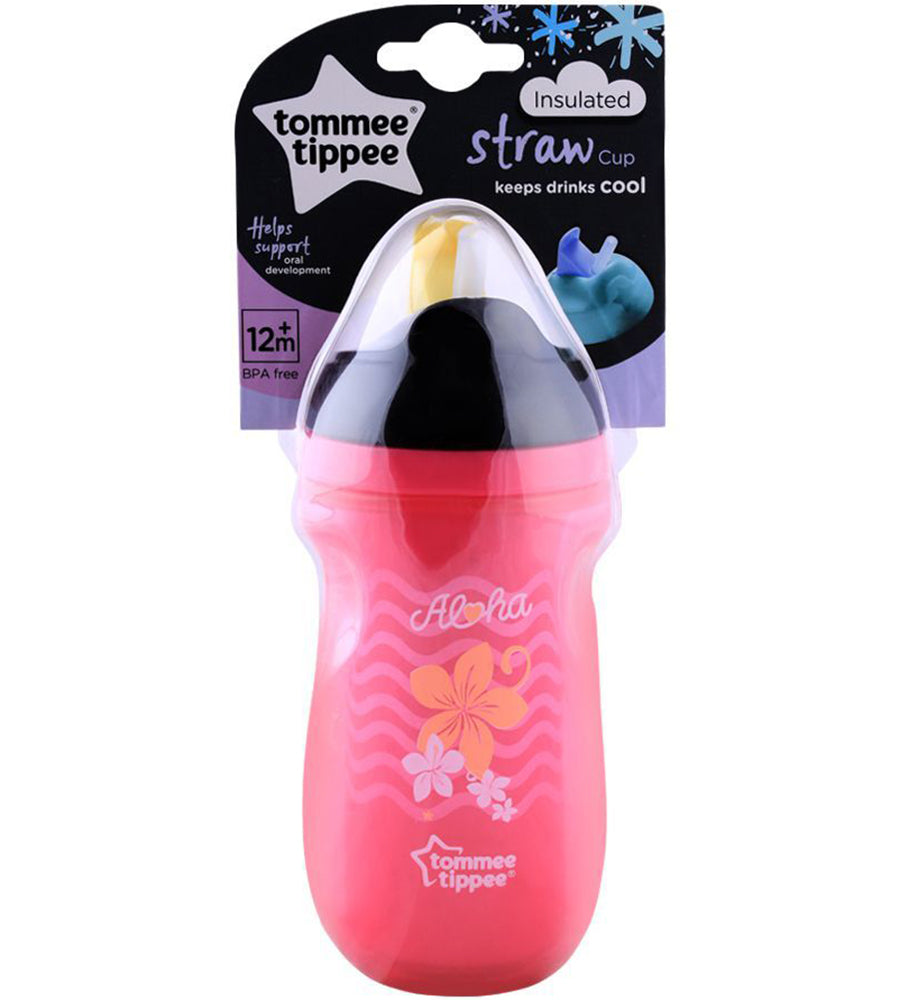 Tommee Tippee 260ml Active Straw Cup (Pink) TT 447025