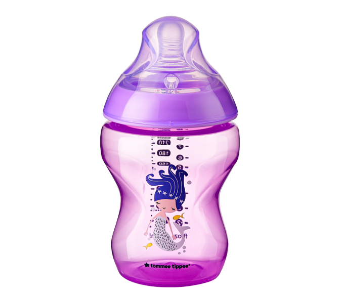 260ML/9OZ Tinted Bottle Purple Tommee Tippee 422573