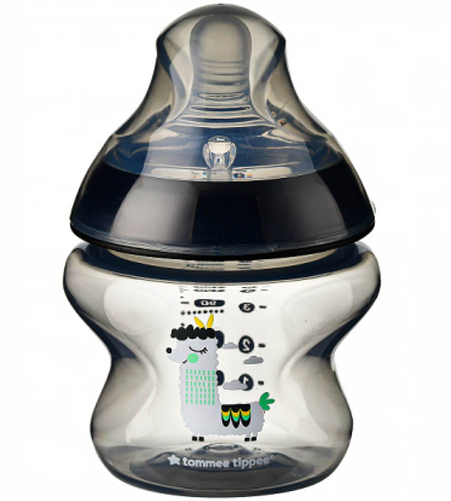 150ML/5OZ Tinted Bottle Black Tommee Tippee 422675