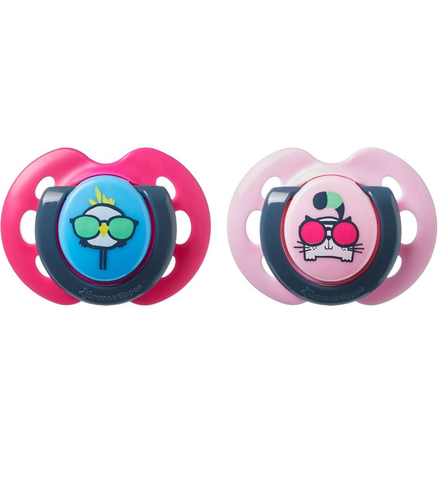 0-6M Air Soother 2-PK Tommee Tippee 433376