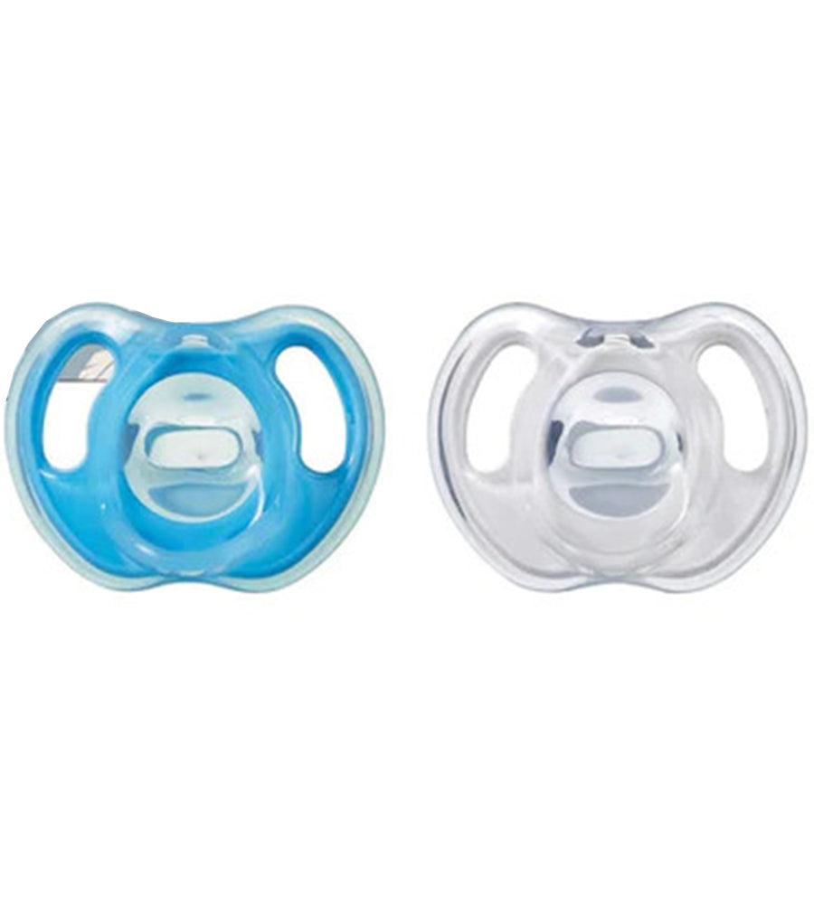6-18M Silicone Soother 2-PK Tommee Tippee 433453