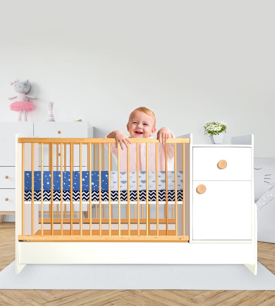 Mom Squad-01 Convertible Crib & Bed Set