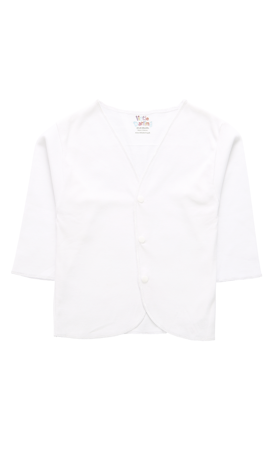 Baby Cotton Vest White