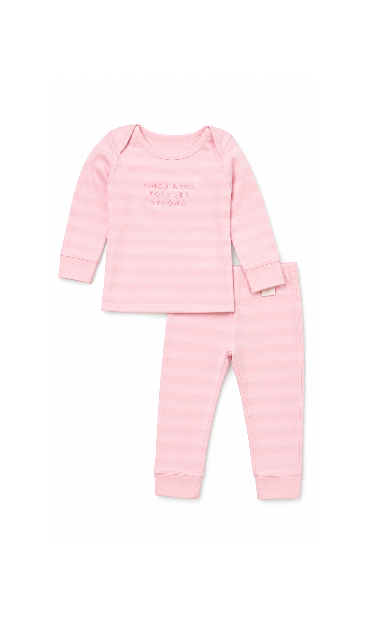 Baby Tonal Stripe Once Upon Forever Yours Night Suit