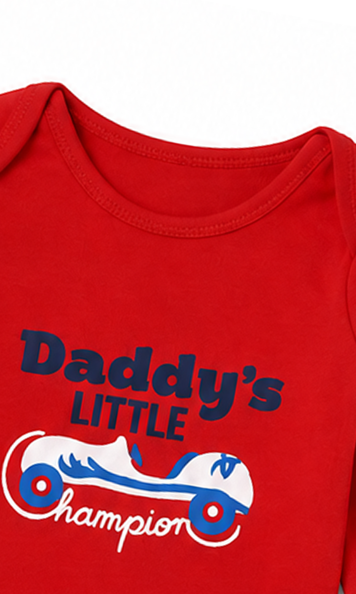Baby Red Daddy's Little Champion Night Suit