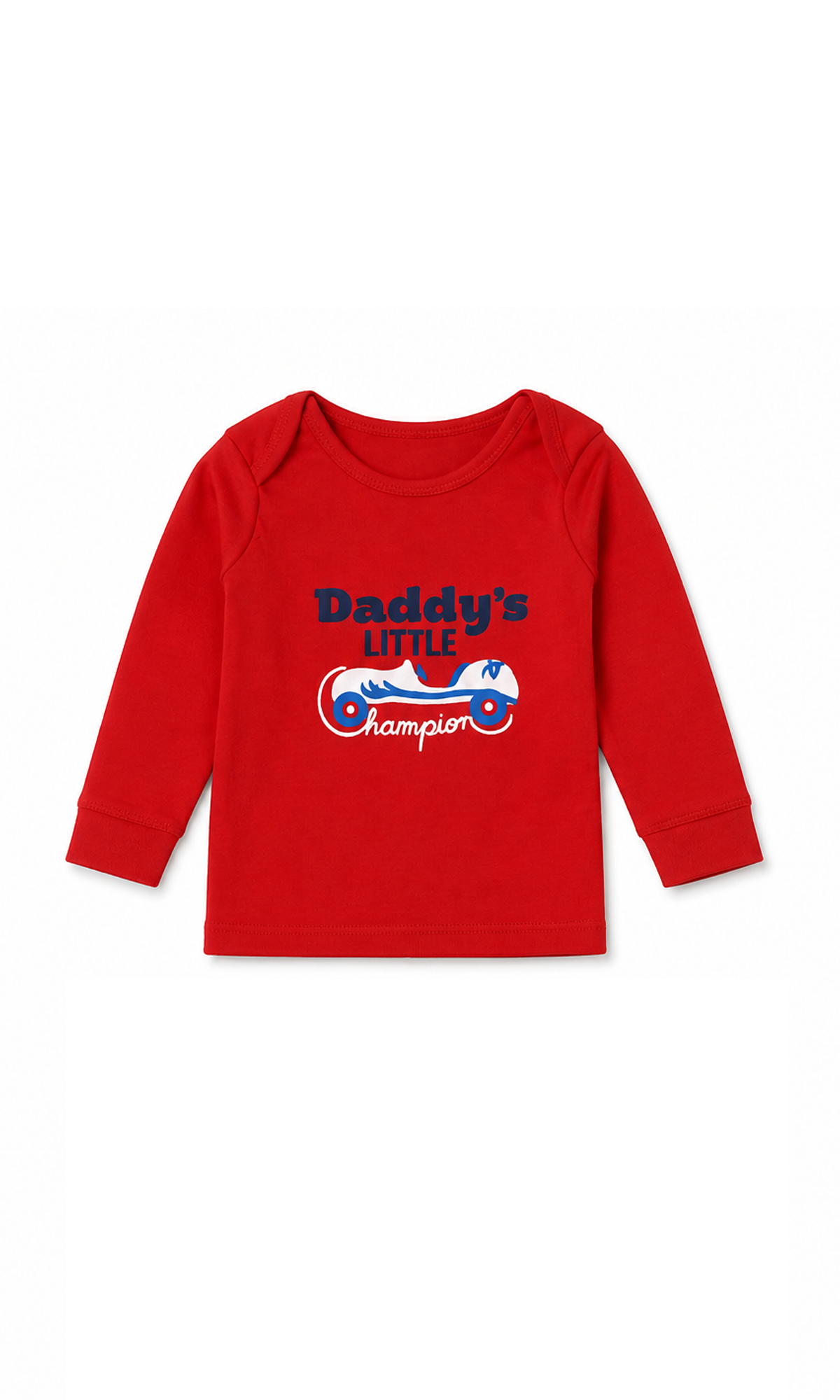 Baby Red Daddy's Little Champion Night Suit
