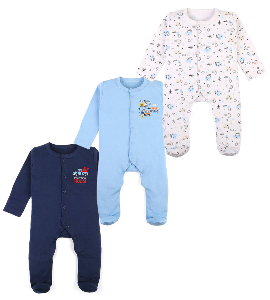 Boys Sleepsuit Pack of 3 - 0272824