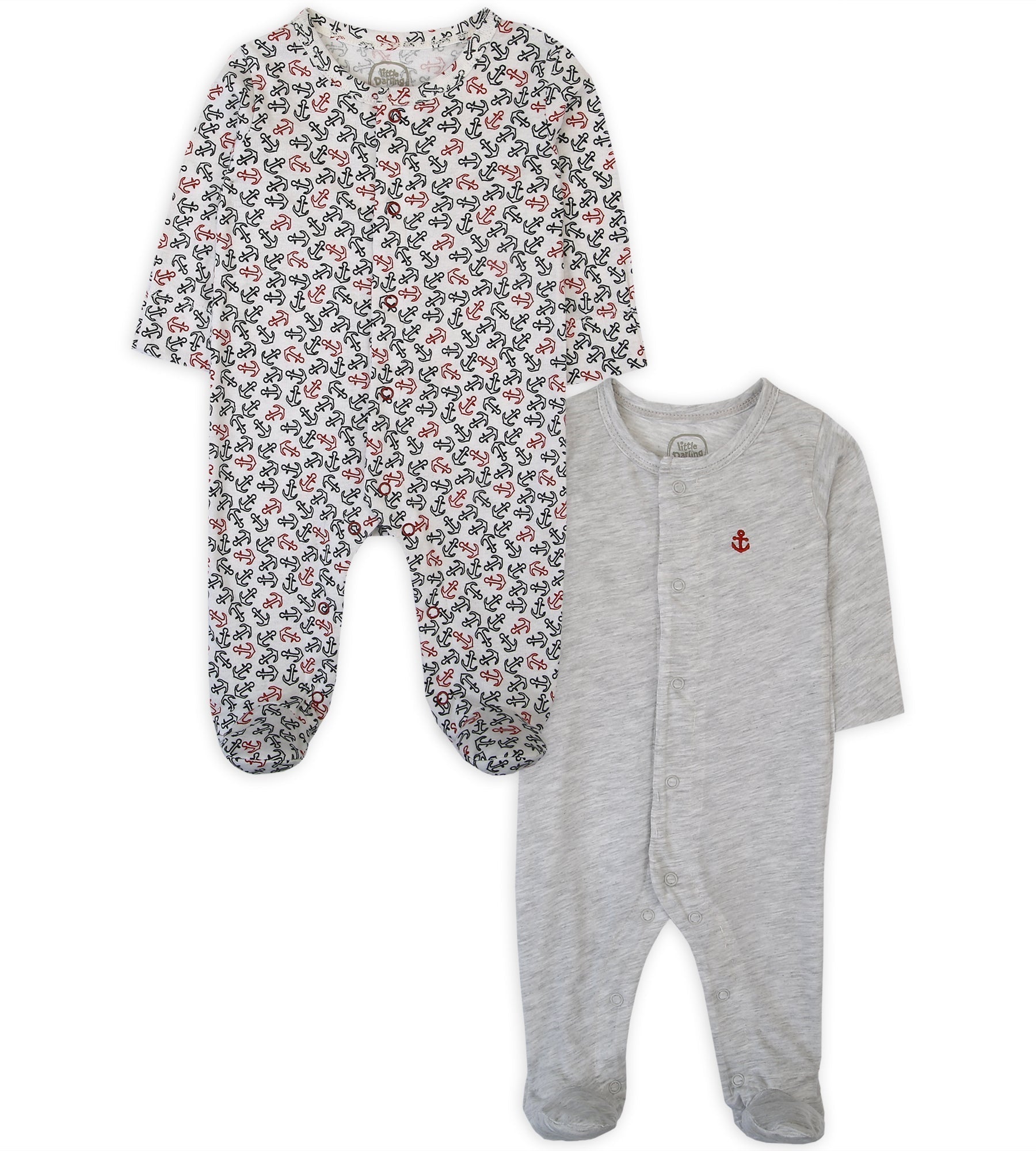 Boys Romper Pack Of 2 - 0285814
