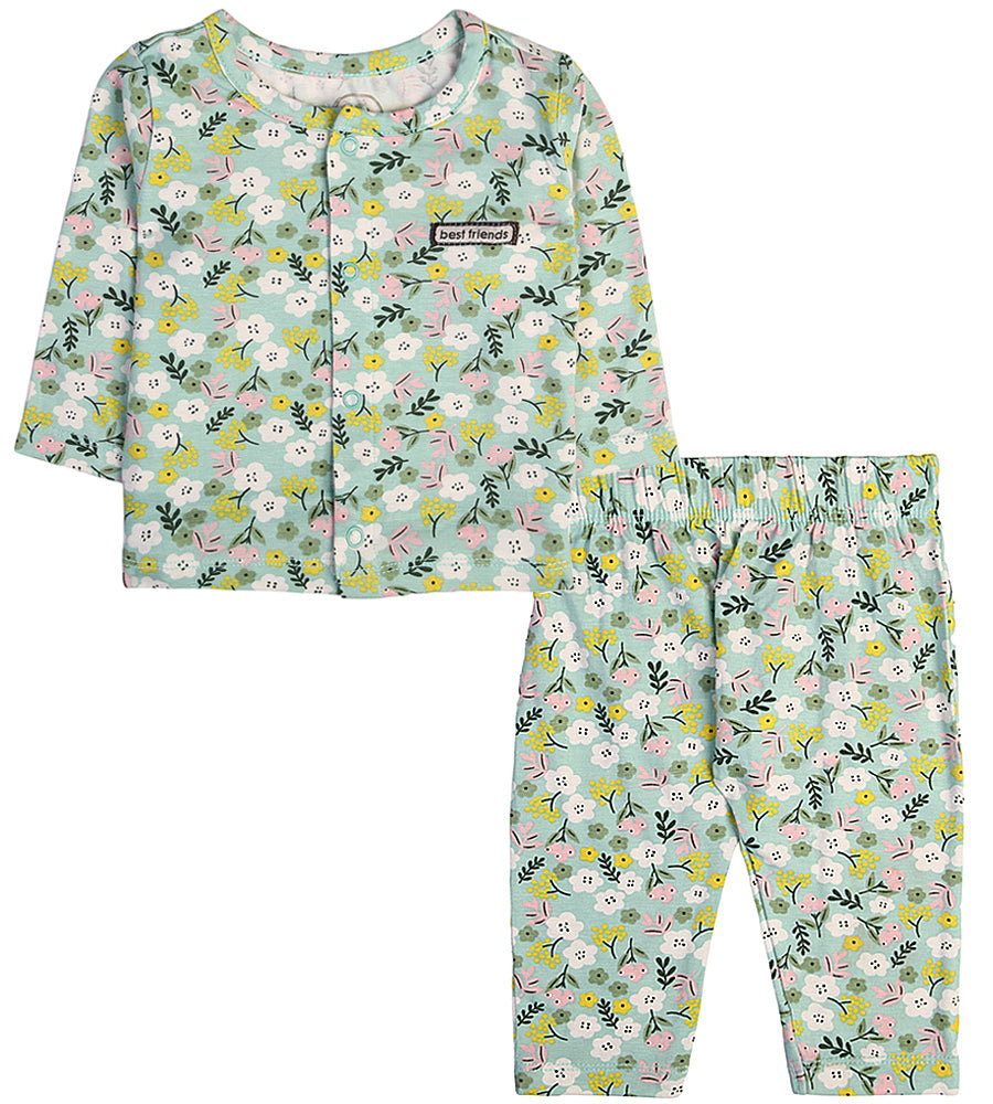 Girls 2 Pcs Night Suit - 0289606