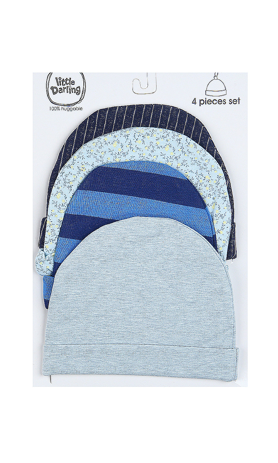 Boys Caps Pack Of 4 - 0289760