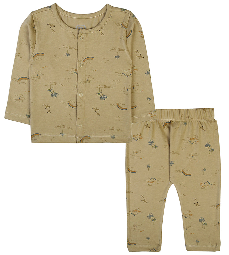 Girls 2 Pcs Night Suit - 0289771